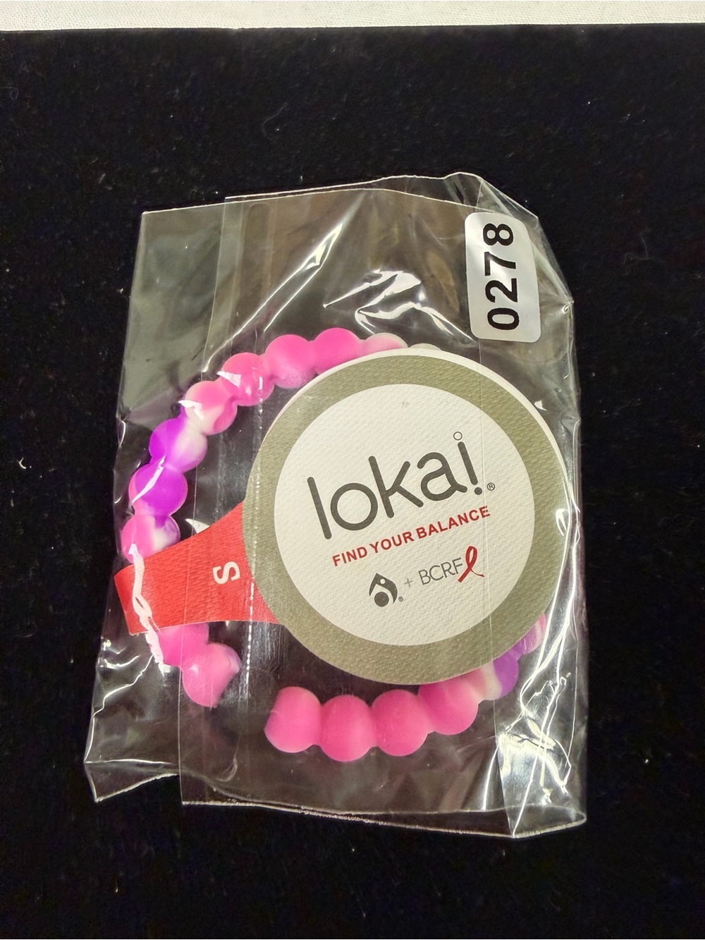 Lokai Pink Purple Gradient Bead Bracelet